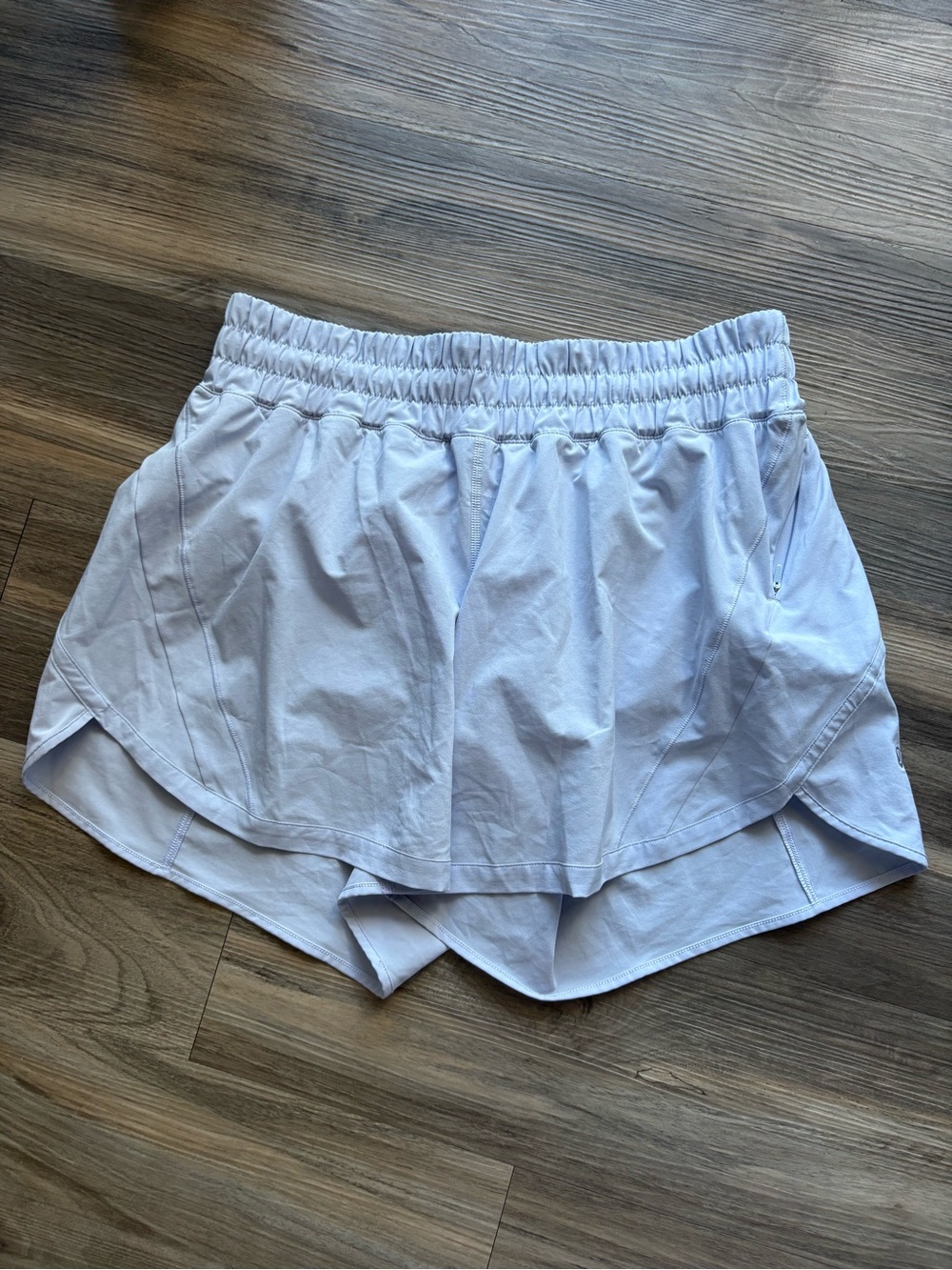 lululemon athletica Light Blue Athletic Running Shorts